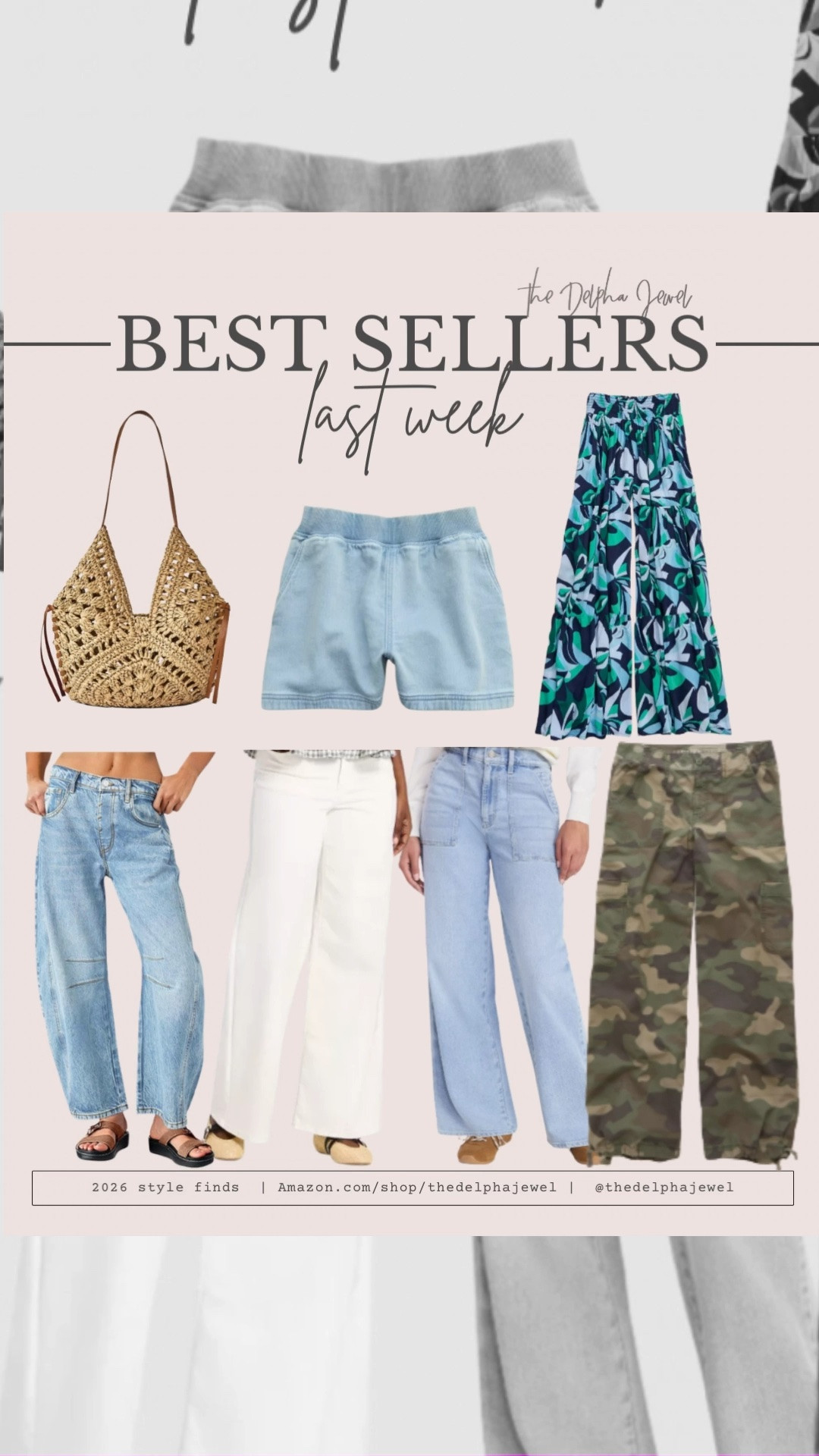 Top sellers last week 🥰

@Aerie daydream denim shirts
@Target wide leg white jeans
@Target crochet straw bag
@Aerie wide leg party pants
@American Eagle Outfitters wide leg camo pants

#LTKSaleAlert #LTKMidsize #LTKgrwm