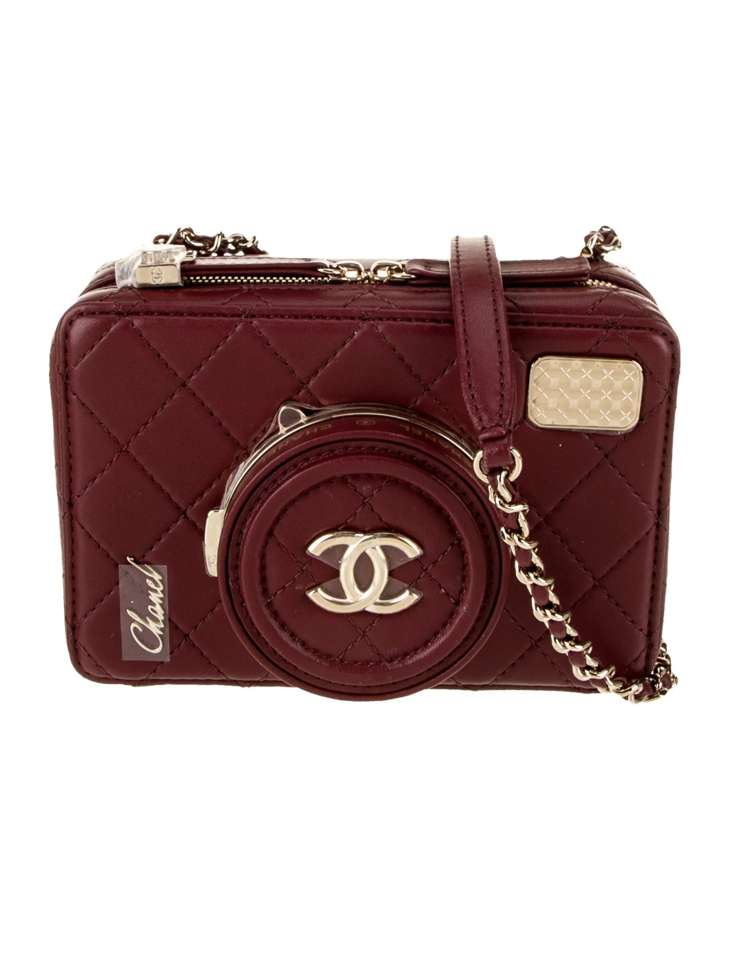 Chanel 2024 Coco Click Camera Bag - Burgundy Crossbody Bags, Handbags - CHA1360142 | The RealReal | The RealReal