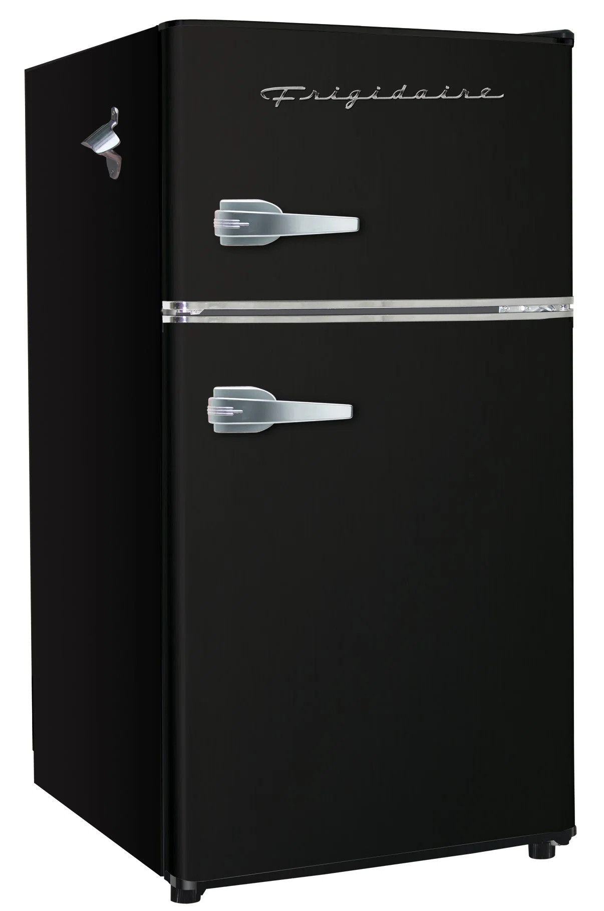 Frigidaire 3.2 CU. FT. Fridge with Freezer & Side Bottle Opener (Retro Design) | Wayfair North America
