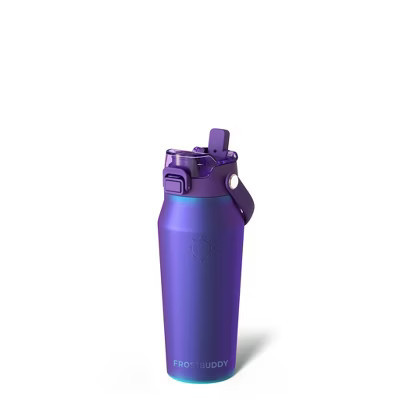 Frost Buddy 16oz Insulated Water Bottle with Straw & Chug Lid – Stainless Steel, Leak-Proof, 24-Hour Cold, Cup Holder Friendly (Nebula) | Target
