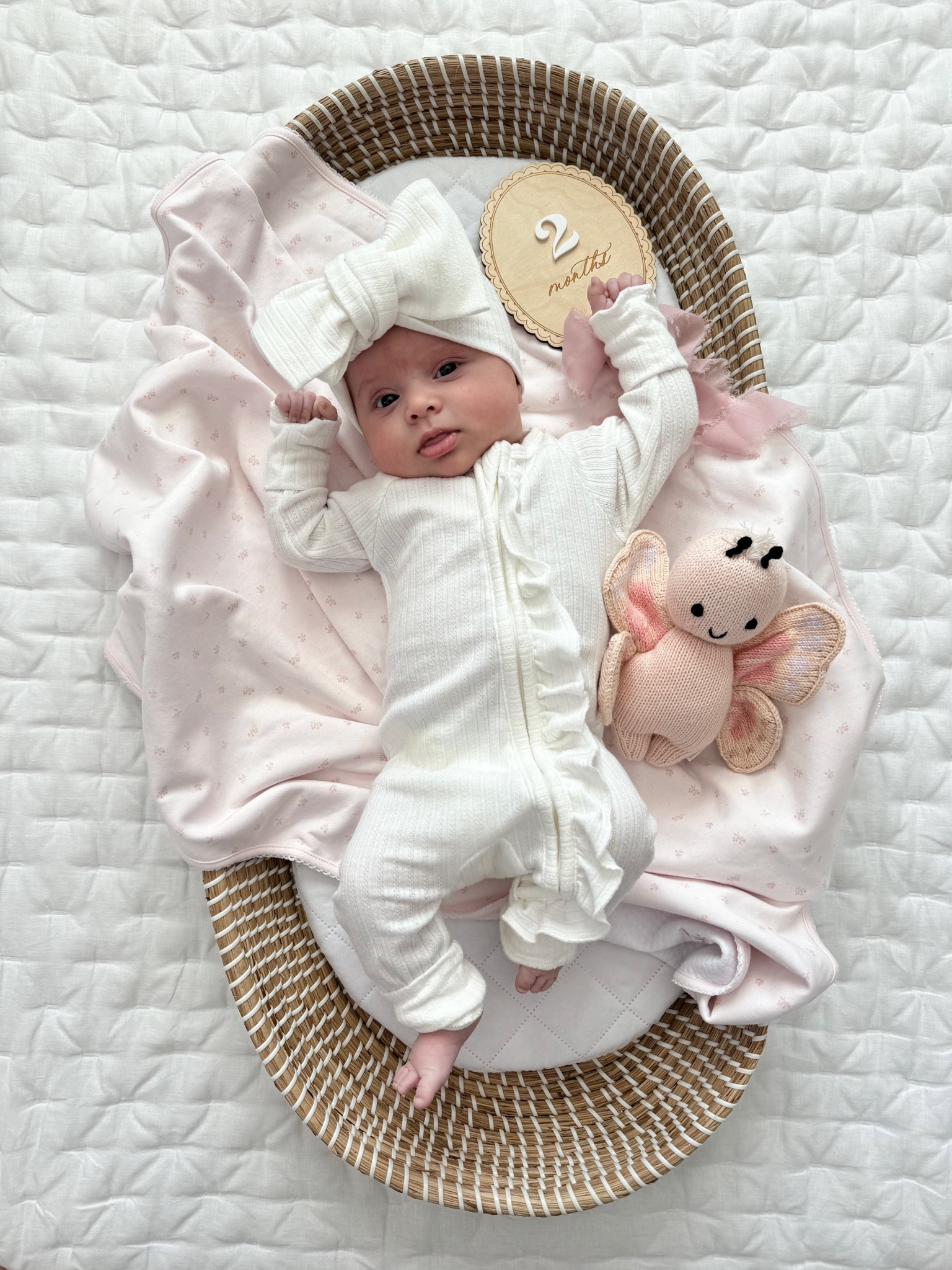 Month marker, newborn photos, baby outfits, changing pad, newborn must haves, baby topknot, Etsy baby, newborn photos, two month old, baby girl 

#LTKBump #LTKSaleAlert #LTKBaby