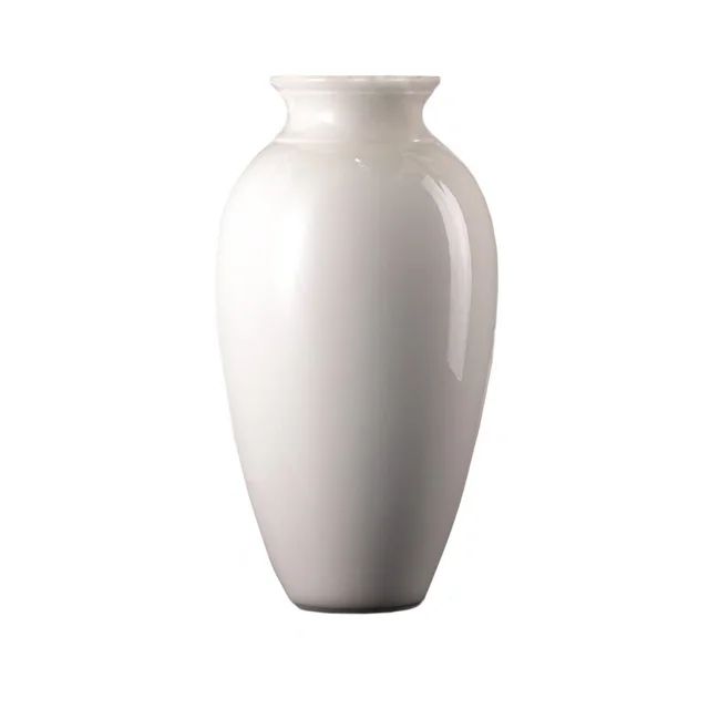 Serene Spaces Living Large White Ceramic Vase, 13" Tall | Walmart (US)