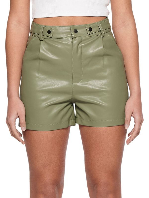 Vegan Leather Shorts | Saks Fifth Avenue OFF 5TH