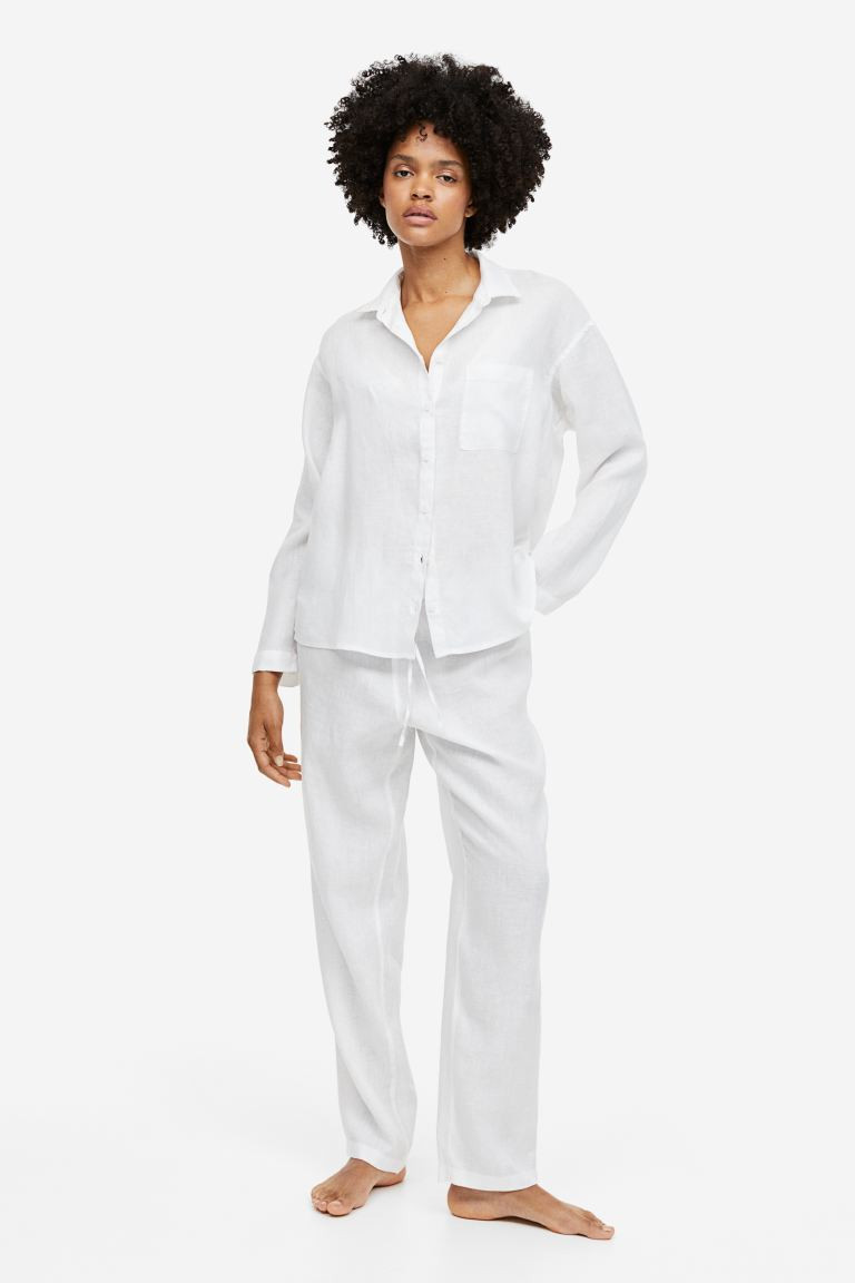 Washed Linen Pajamas | H&M (US + CA)