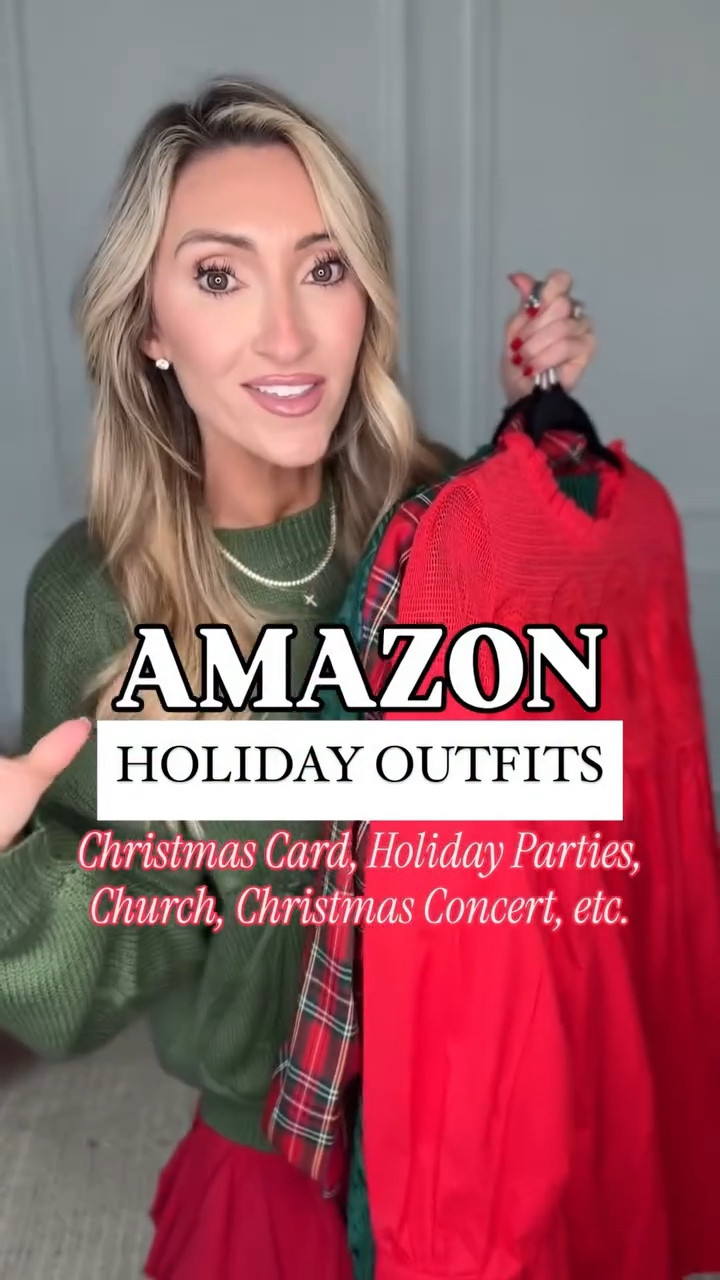 Family photos, Christmas parties- all the things 🎄! Festive outfits, velvet dress, Christmas card outfits, teacher outfits, Santa sweatshirt, comfy dress, velvet dress, Christmas plaid

#LTKHoliday #LTKCyberWeek #LTKFindsUnder50
