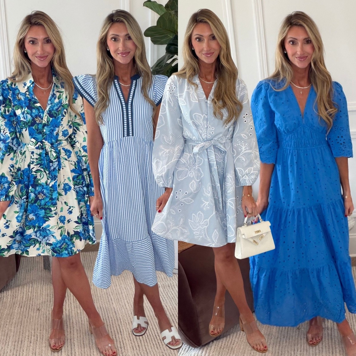 The dreamiest blue dresses!! 

#LTKSeasonal #LTKOver40 #LTKSaleAlert