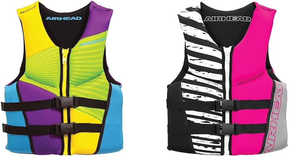Airhead Gnar Kwick-Dry Neolite Flex Type III Life Jacket, US Coast Guard Approved, Secure Fit, Yo... | Amazon (US)