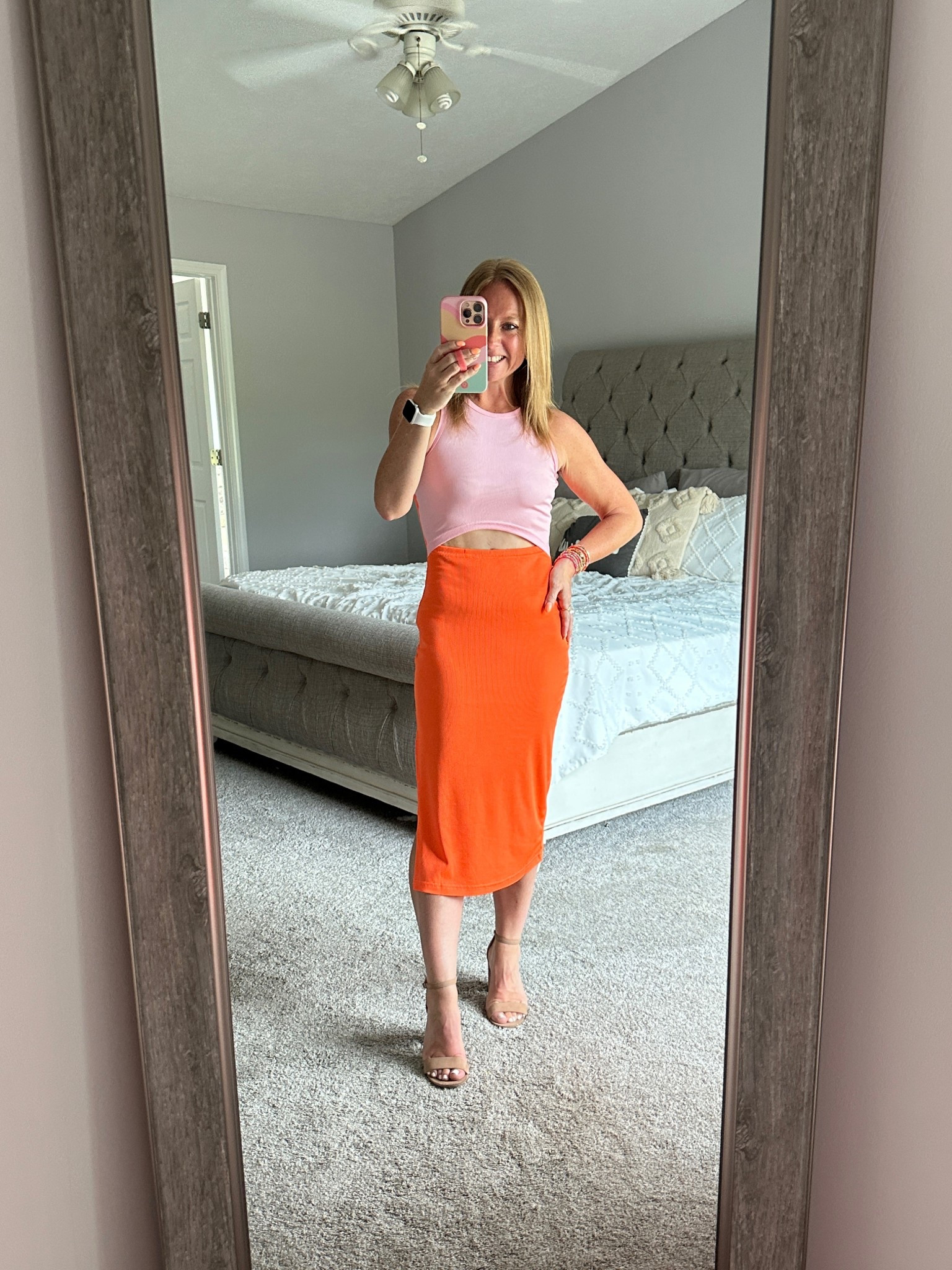 The perfect summer bodycon dress 🩷🧡

Size -XS
Shoes- 6

#LTKFindsUnder50 #LTKSummerEdit #LTKPetite