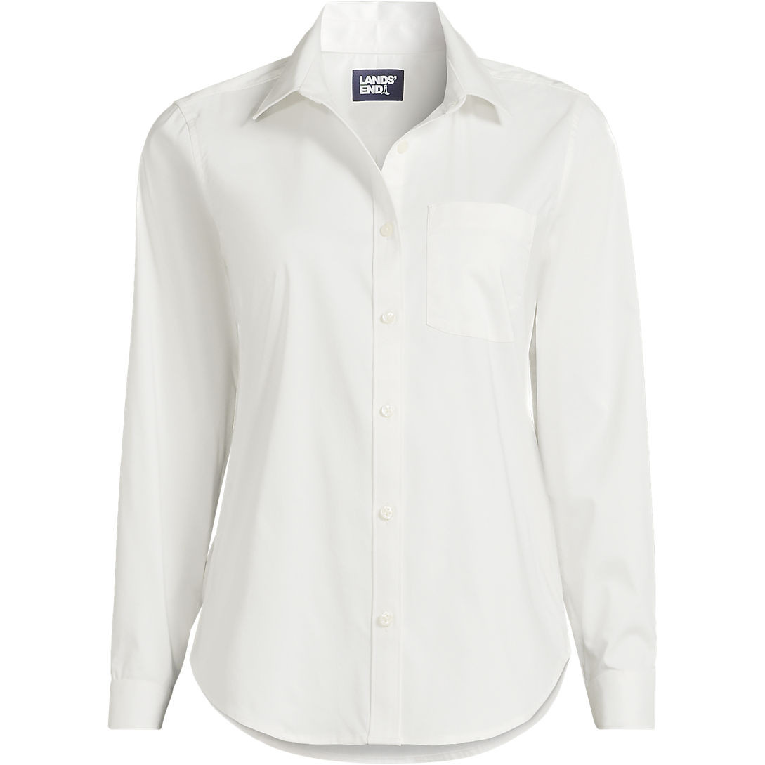 Women's Cooling Button Front Shirt | Lands' End (US)