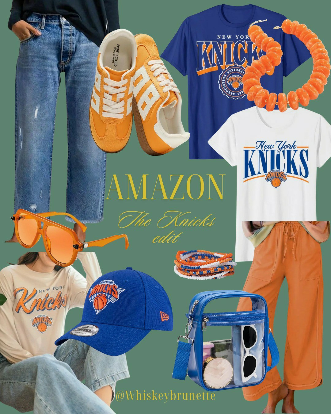 Amazon the Knicks edit! |New York Knicks clothing | NBA game day style | women's Knicks apparel | basketball game outfit | sporty summer fashion | orange and blue style | Amazon game day finds | casual weekend outfits | Knicks fan gear | graphic tees | stadium style | sports fan fashion | Amazon finds | 

#LTKSeasonal #LTKSaleAlert #LTKootd