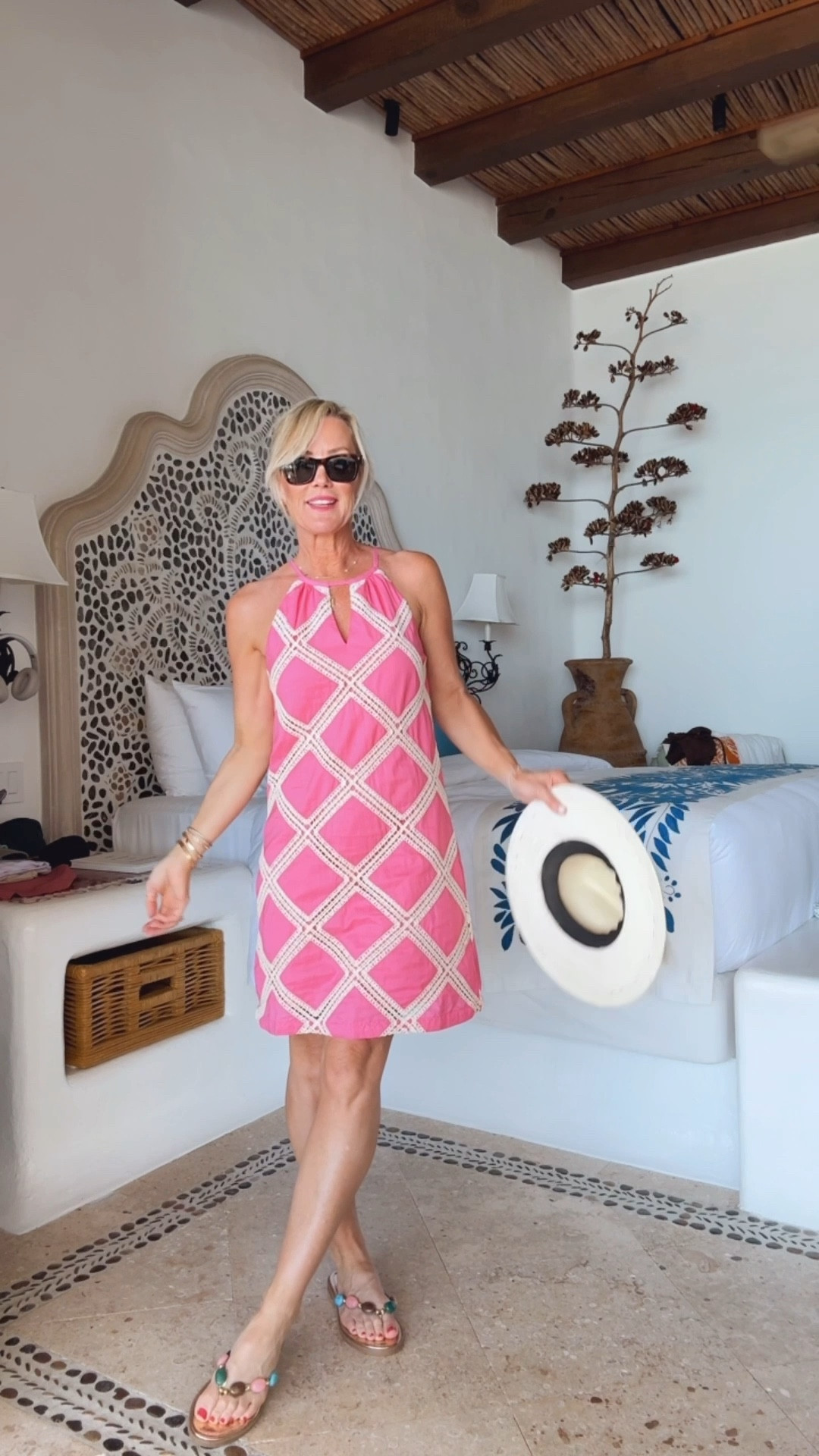 How adorable is this resort dress! Simple, yet fun! Dress: XS

#LTKootd #LTKOver40 #LTKSeasonal