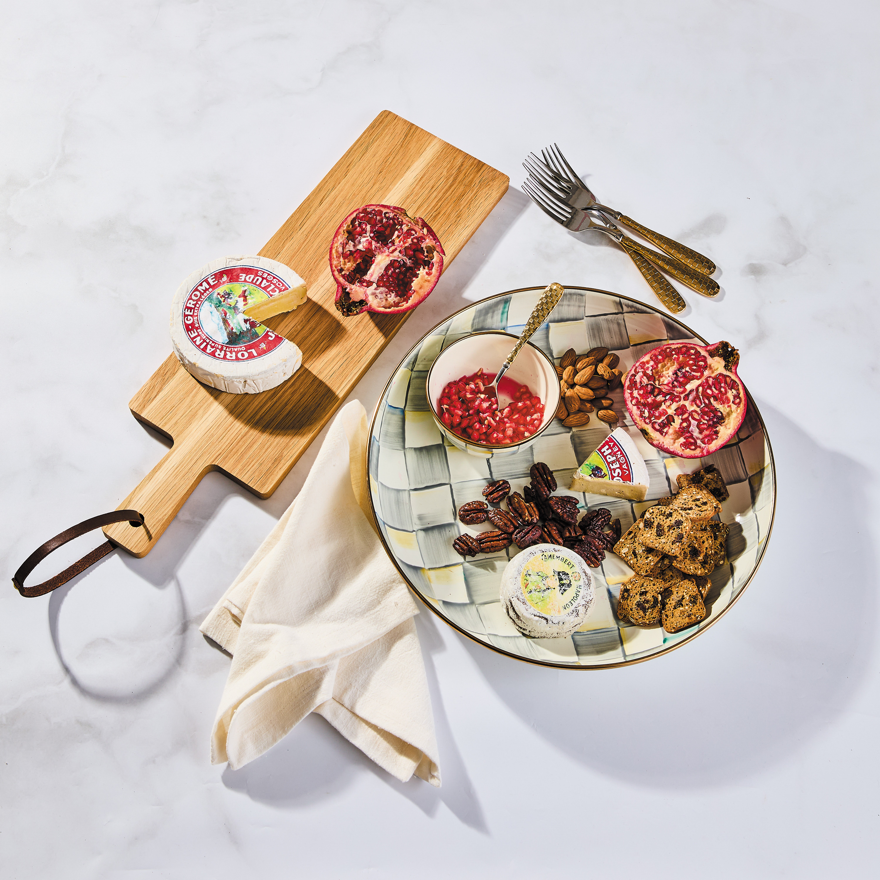 MacKenzie-Childs Courtly Check Chip & Dip Set | MacKenzie-Childs