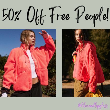 Rare Free People sale! Select styles are currently 50% off in various shades of pink  

#LTKsalealert #LTKstyletip #LTKfitness