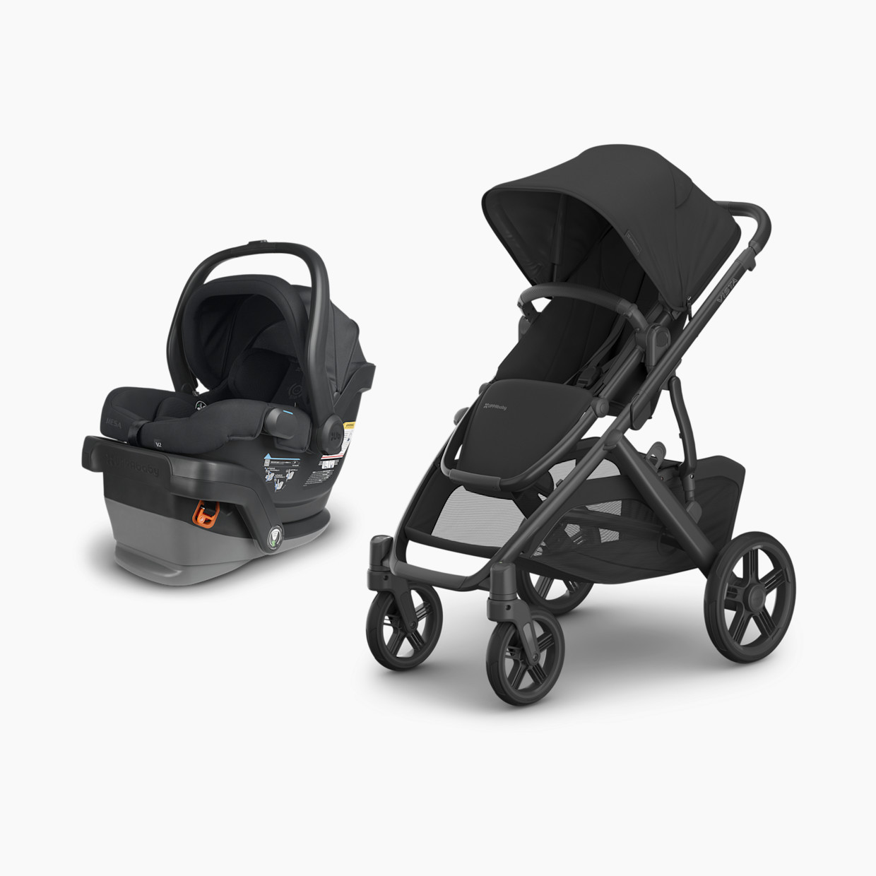 Vista V3 Stroller and Mesa V2 Infant Car Seat Travel System | Babylist
