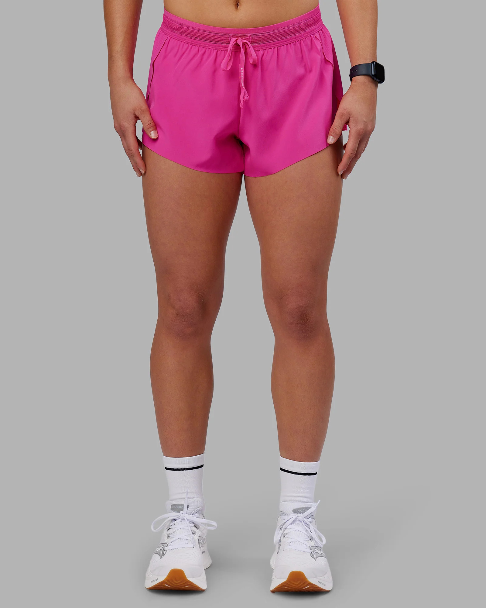 Accelerate 3" Mid-Rise Running Short - Ultra Pink | LSKD | LSKD
