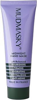 MUDMASKY Midnight Hand Mask 40ml / Fast Absorbing, Best non-greasy Hand moisturizer for soft and ... | Amazon (US)