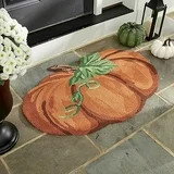 Thanksgiving Pumpkin Rug, Non-Slip Washable Welcome Door Mat, Cute Fall Doormats for Indoor Outdo... | Walmart (US)