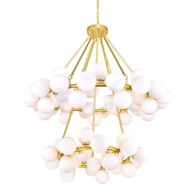 Bucurel 70 - Light Dimmable Tiered Chandelier | Wayfair North America