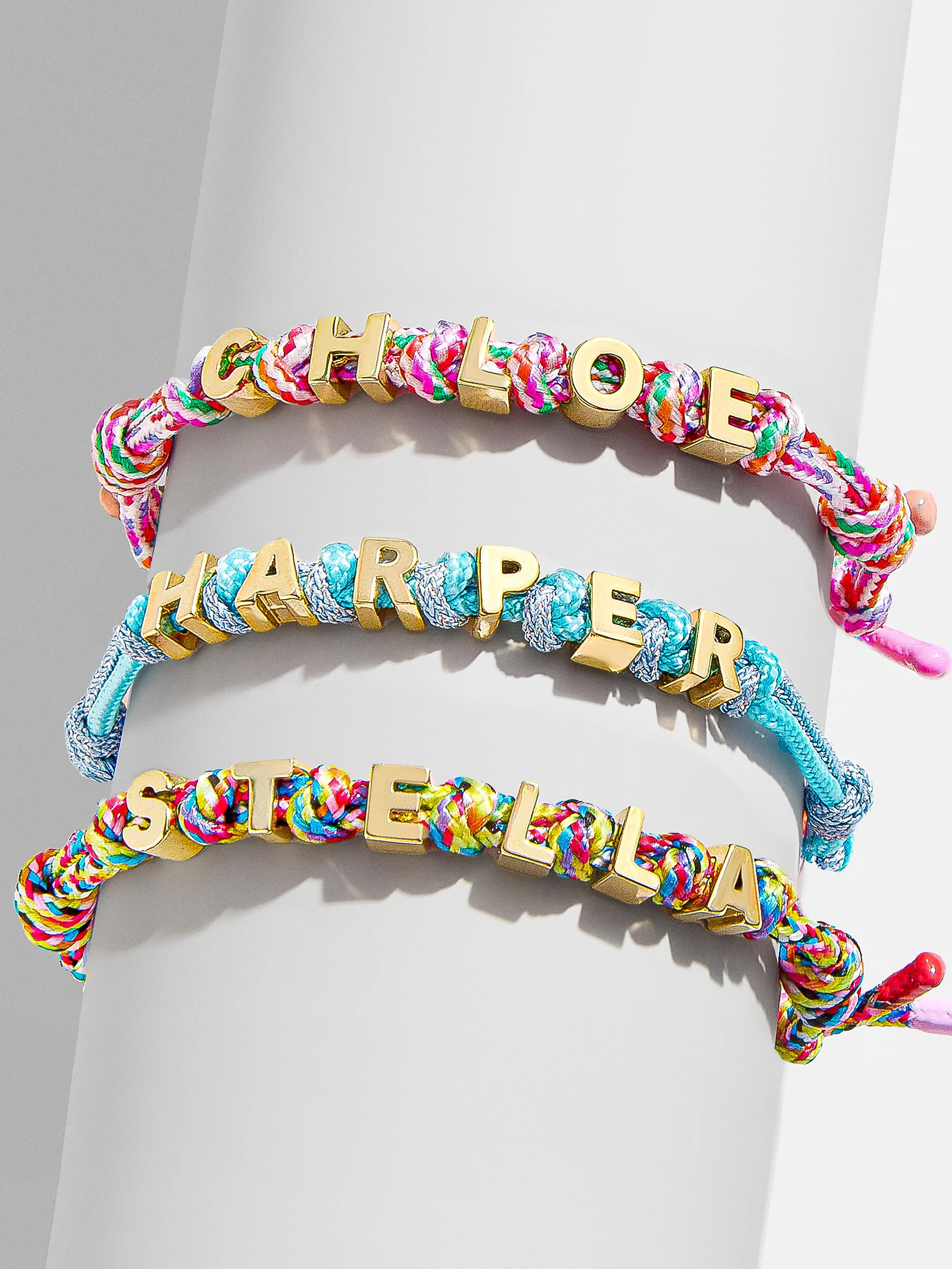 Paracord Waterproof Custom Nameplate Bracelet - Blue Berry | BaubleBar