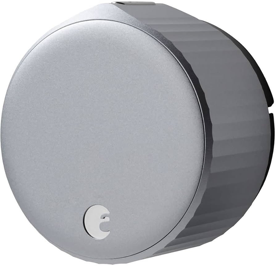 August Home, Wi-Fi Smart Lock (4th Generation)– Fits Your Existing Deadbolt in Minutes, Silver | Amazon (US)