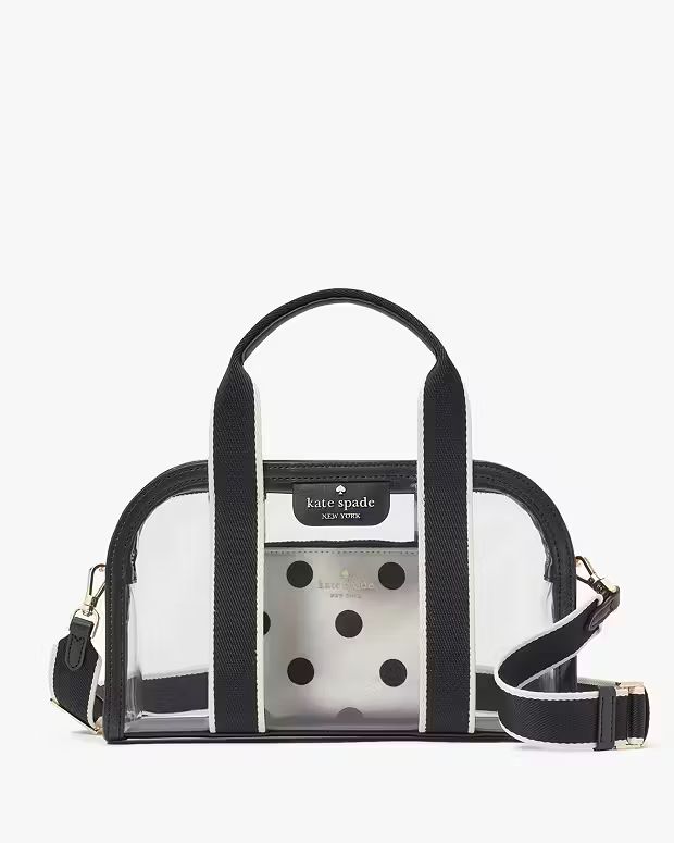 Clare See Through Duffle Crossbody | Kate Spade Outlet