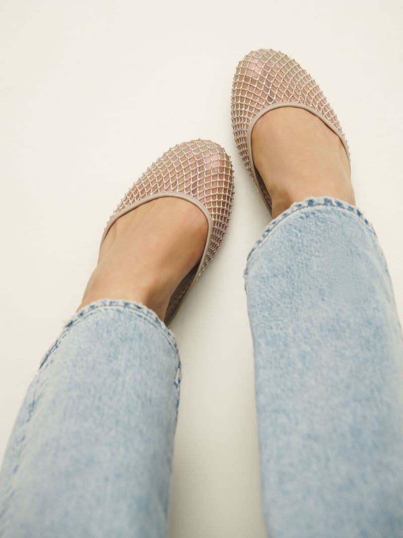 Melly Flat Mule | Reformation (Global)