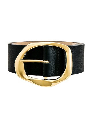 Edmond Waist Belt in Black & Gold | Revolve Clothing (Global)