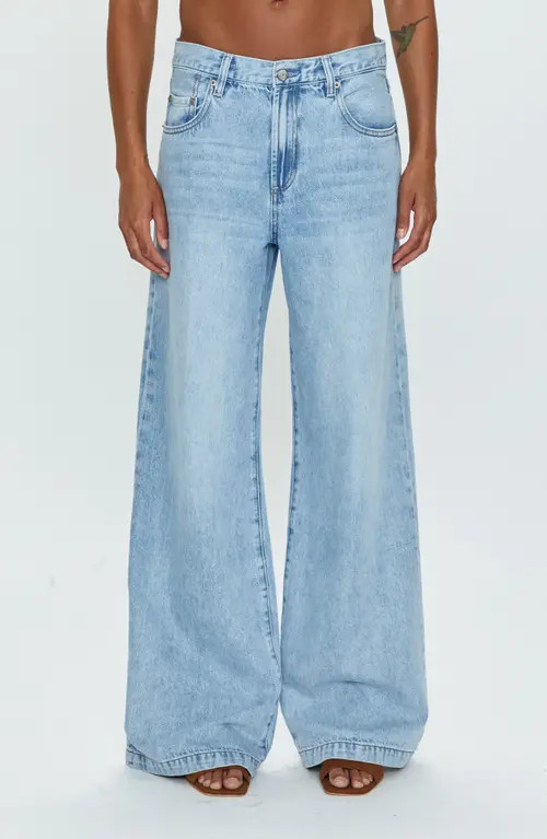 Pistola High Waist Wide Leg Jeans in Chateau at Nordstrom, Size 28 | Nordstrom