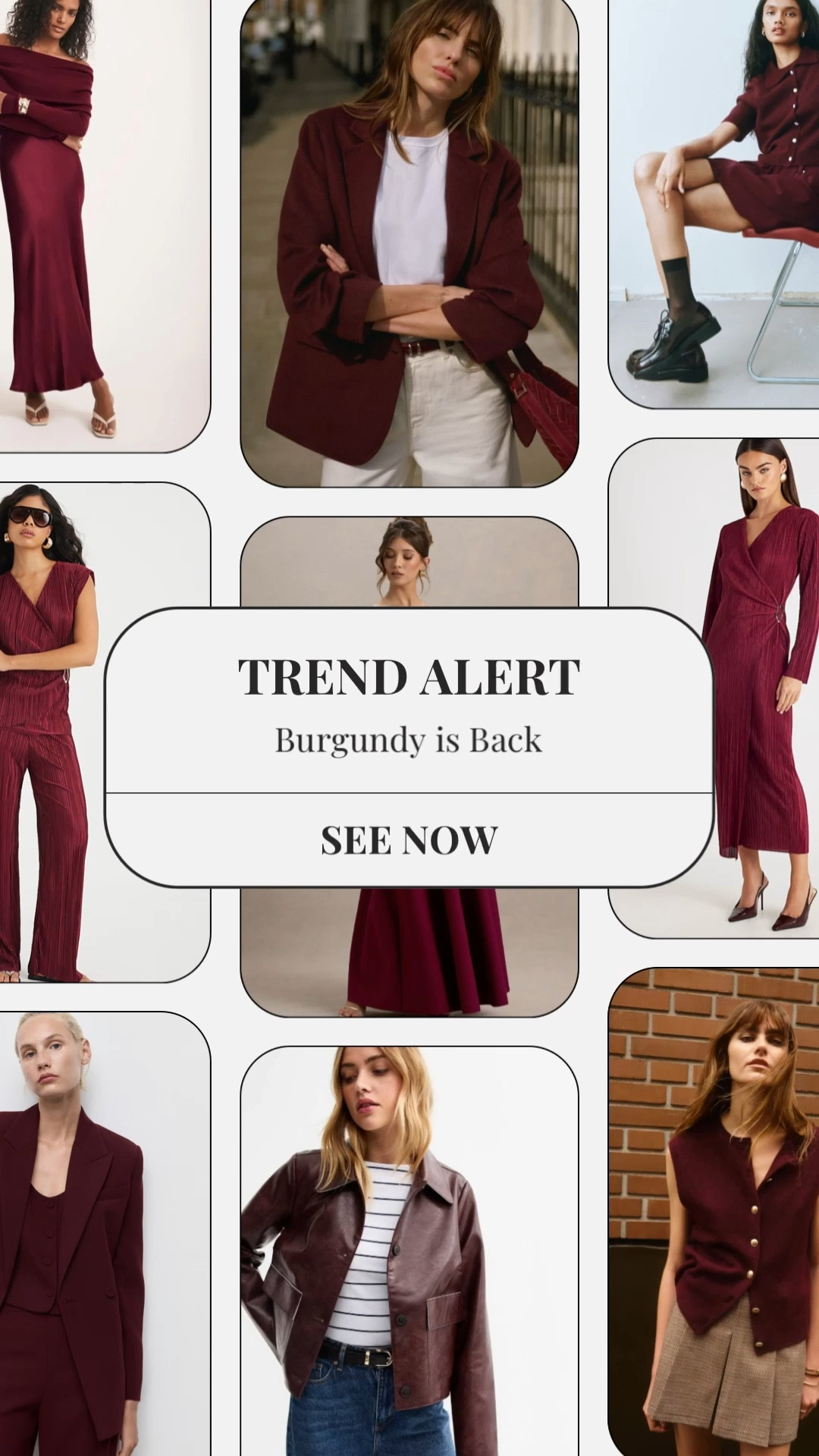 Trend alert: burgundy is back for autumn 2025 ❤️

Rich, bold and effortlessly chic - the perfect colour to elevate your new season looks ✨

Make sure you come back tomorrow for your daily @weizstyles fashion fix! 🎉

Louise x

#LTKuk #LTKstyletip #LTKautumn