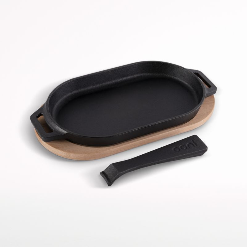 Ooni Cast Iron Sizzler Pan + Reviews | Crate and Barrel | Crate & Barrel
