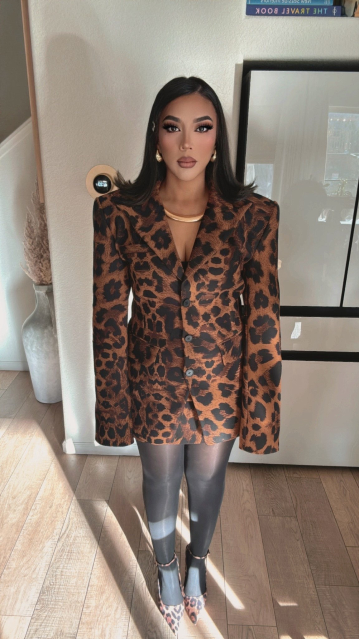 Leopard blazer and mini 

#LTKStyleTip