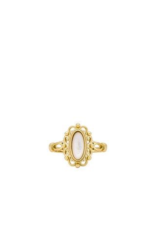 The M Jewelers NY The Everyday Ring in Opal & Gold from Revolve.com | Revolve Clothing (Global)