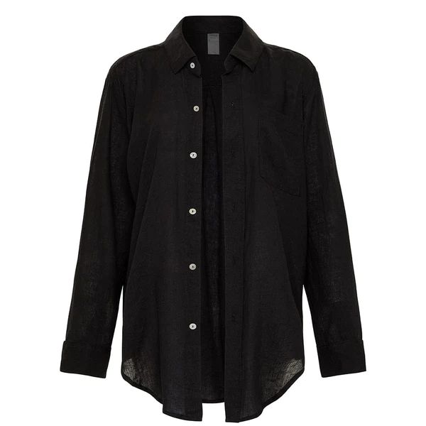 black
              Long
              
              Sleeve
              
              Button
... | Montce