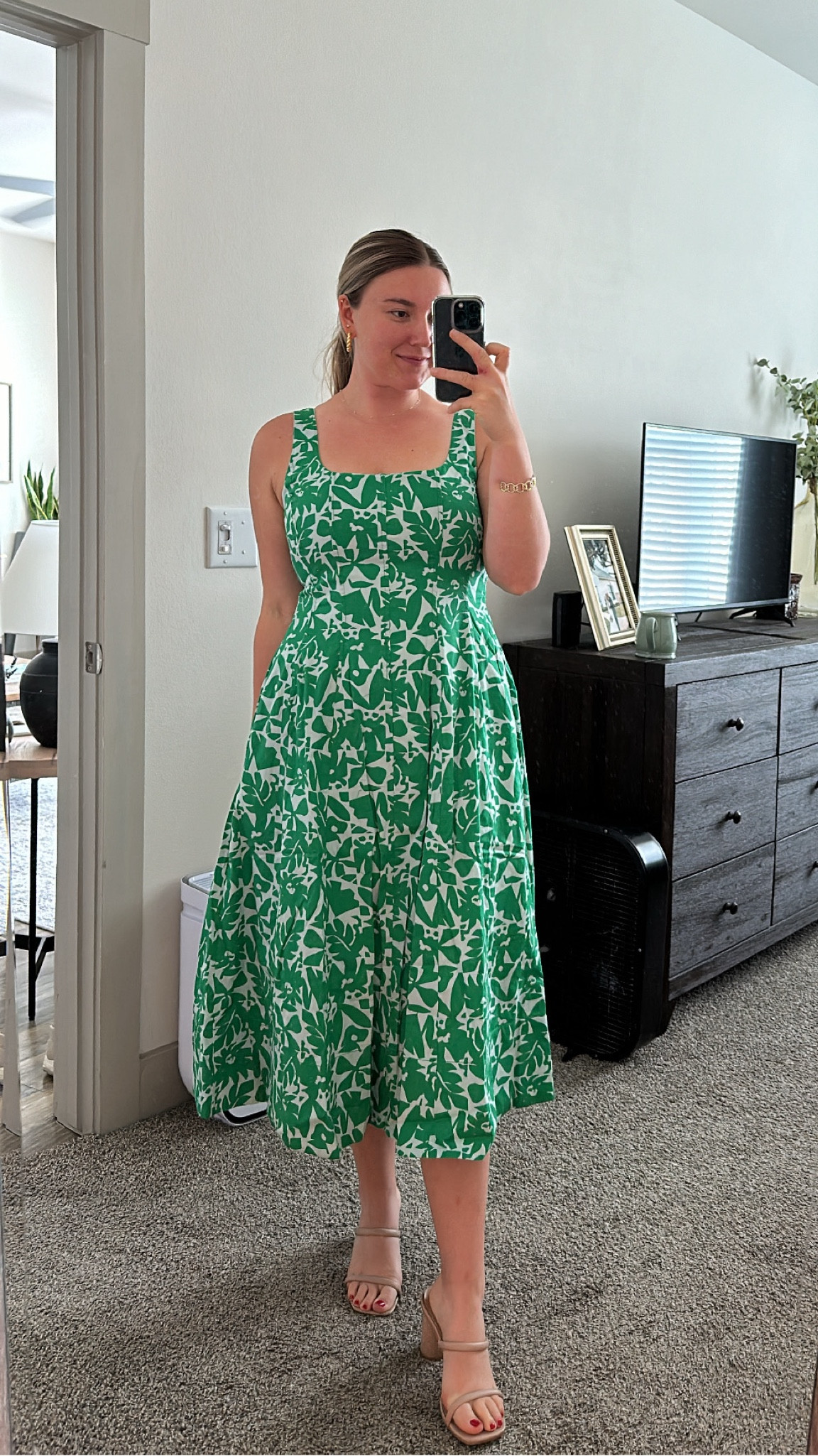 This dress is perfect for summer events! Wedding guest dress, baby shower dress, birthdays, vacation, etc! So fun!
Wearing a medium. 

#LTKxWalmart #LTKFindsUnder50 #LTKMidsize