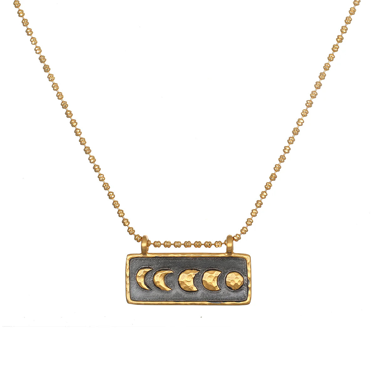 Self Evolution Moon Phase Necklace | Satya Jewelry