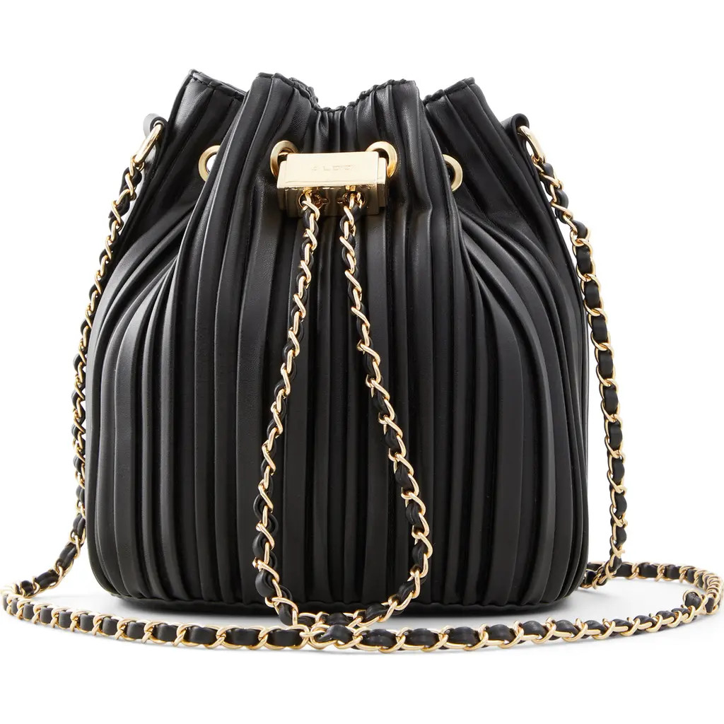 ALDO Muddal Faux Leather Bucket Bag in Black at Nordstrom Rack | Nordstrom Rack