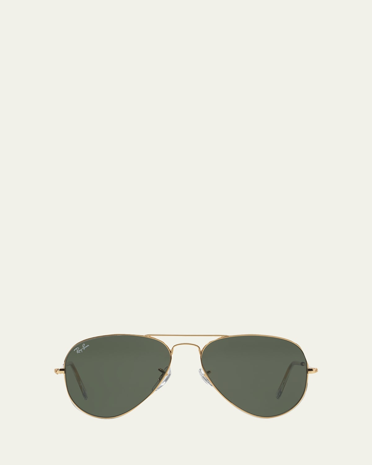 Monochromatic Metal Aviator Sunglasses, Yellow Pattern, 55MM | Bergdorf Goodman