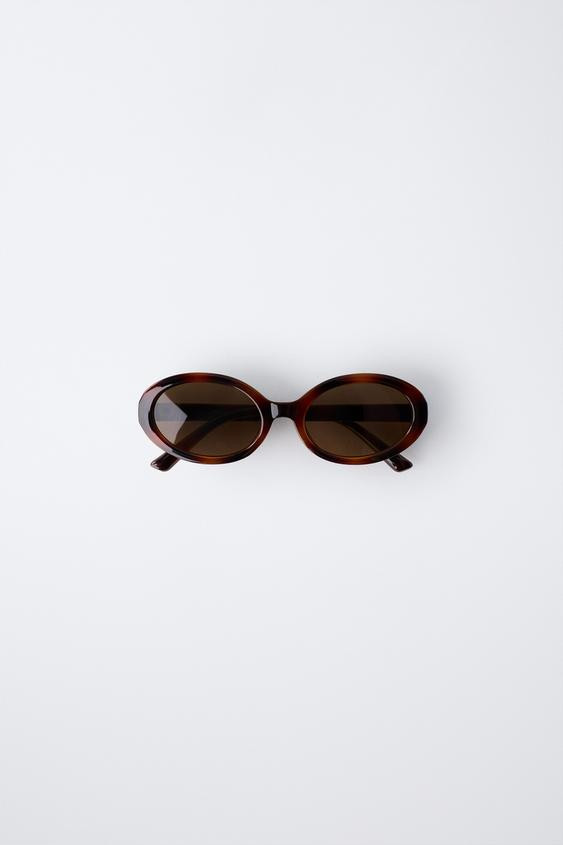 OVAL PLASTIC SUNGLASSES | Zara US