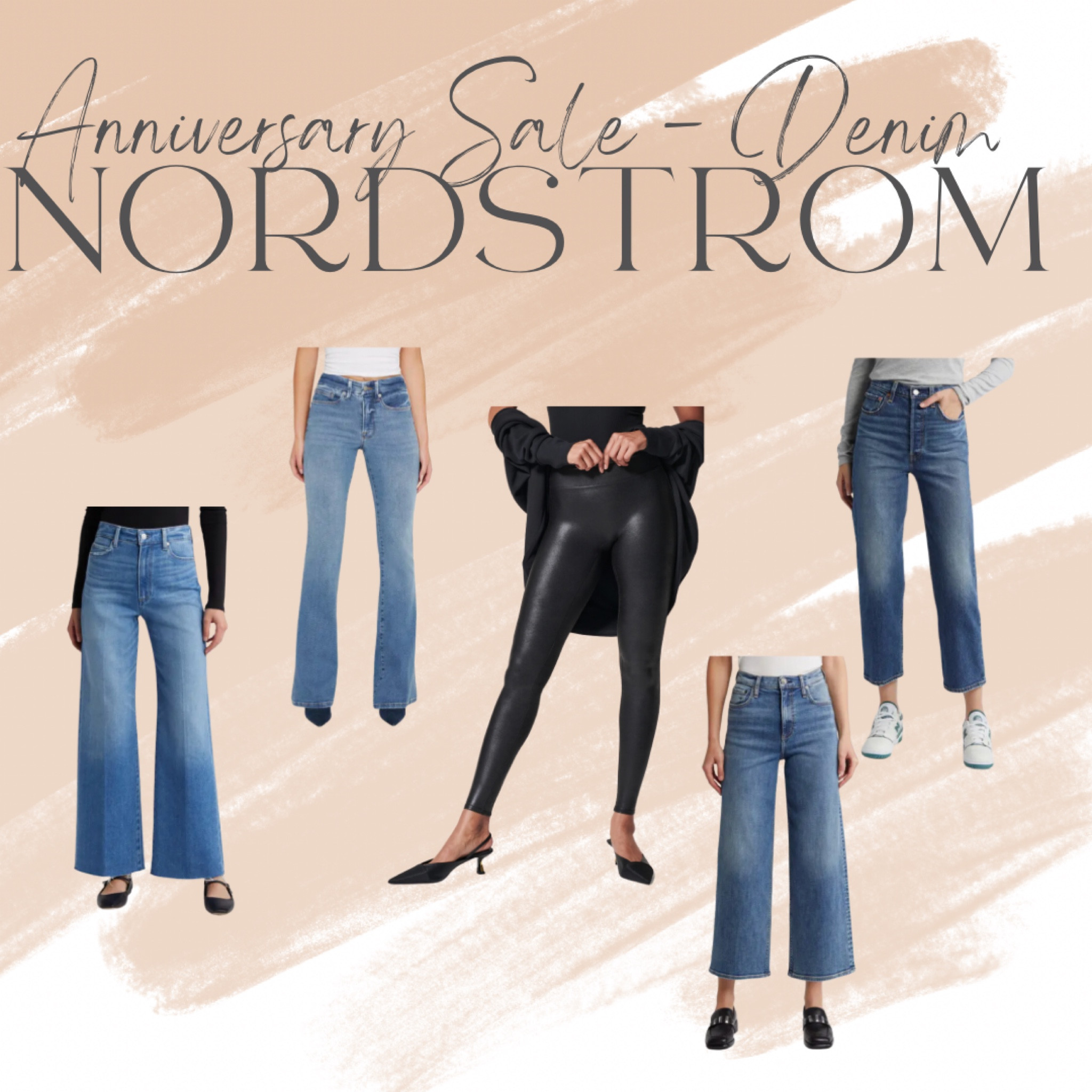 🤩🛑 If you have been looking for the best denim 👖, but don’t wanna pay full price, make sure you check out my pics that are on sale during the Nordstrom anniversary sale! 🫶🏼👏