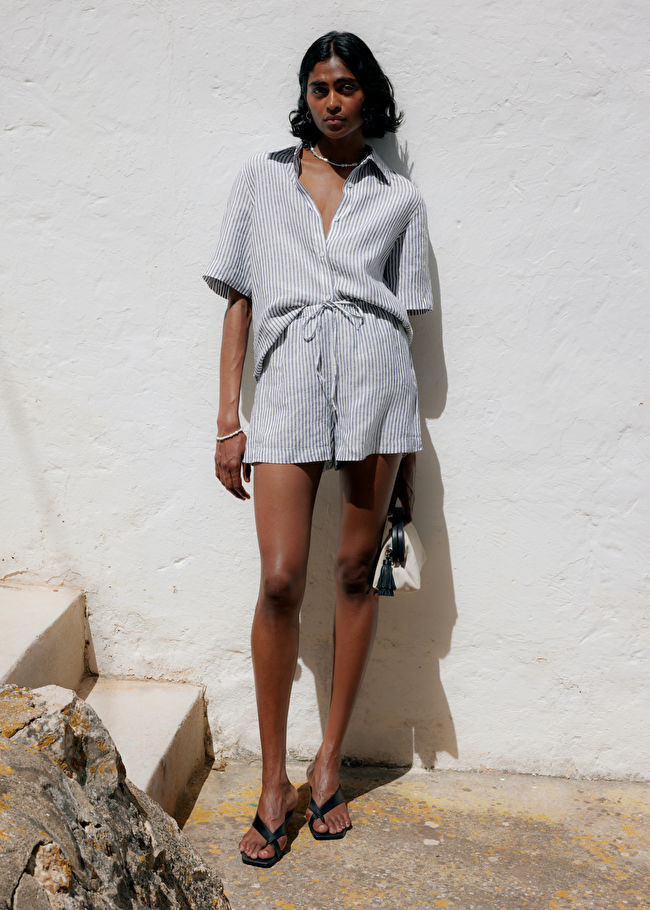 Linen Drawstring Shorts | & Other Stories (EU + UK)