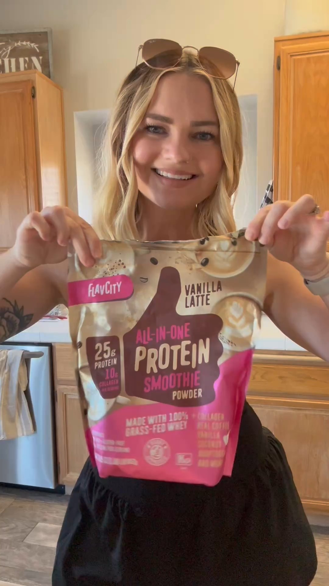 The perfect homemade iced coffee does exist…and it has 25grams of protein and 10grams of collagen. This iced coffee is seriously so good and it helps hit those protein goals 😜

#LTKActive #LTKWatchNow