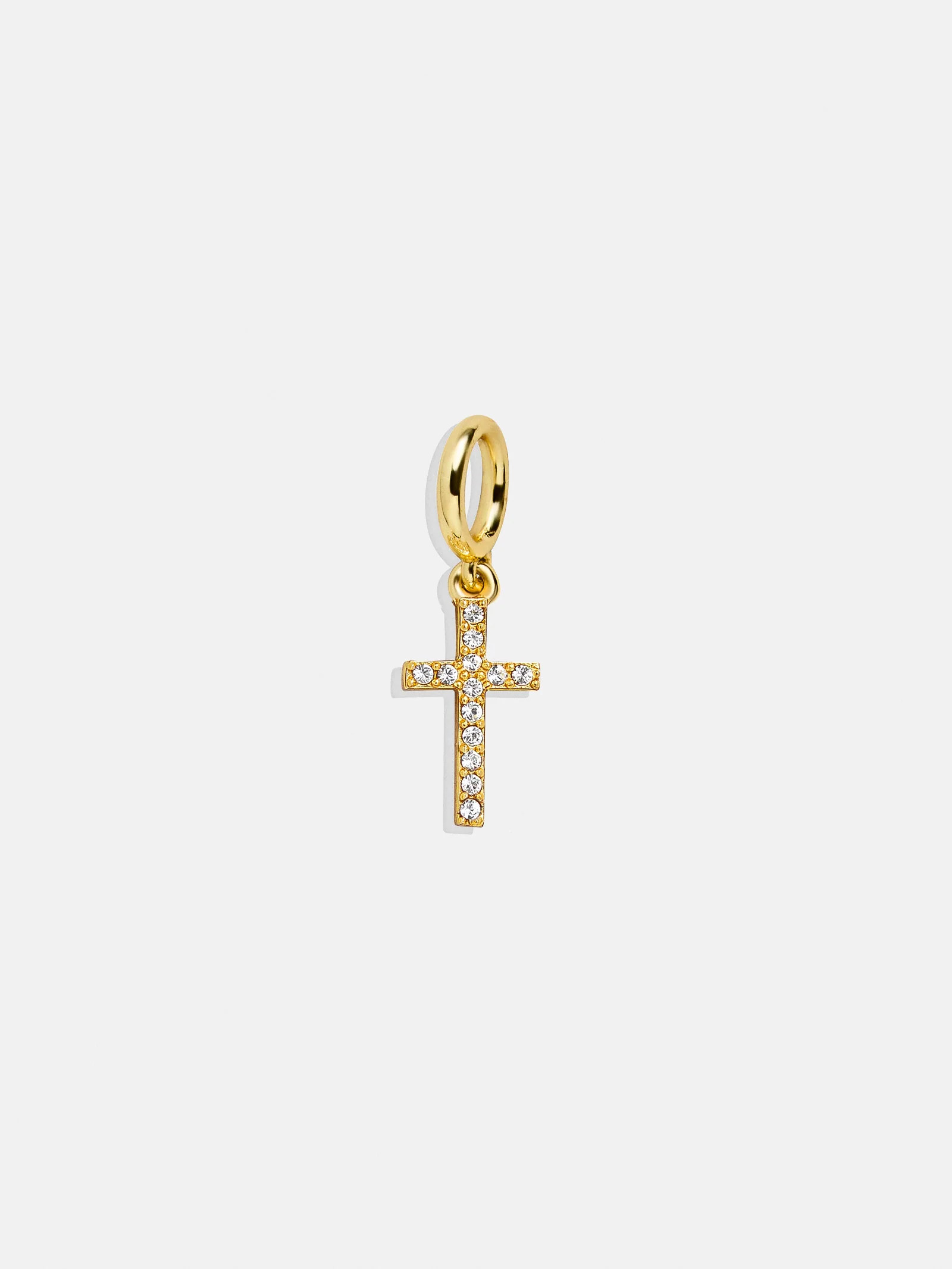 Pave Cross Cluster Charm | BaubleBar (US)
