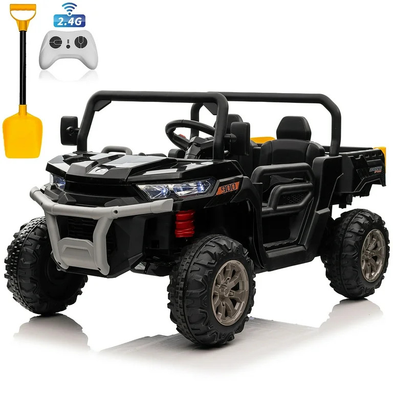 Joyracer 24V Kids Ride on UTV with Remote Control, 2 Seater 2x200W Ride on Dump Truck Car, Electr... | Walmart (US)