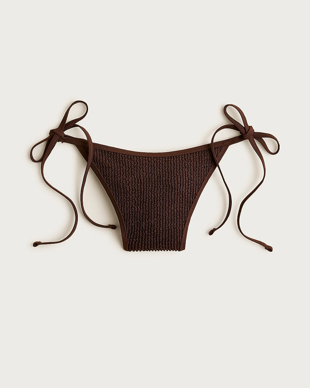Cheeky scrunchie string bikini bottom | J. Crew US