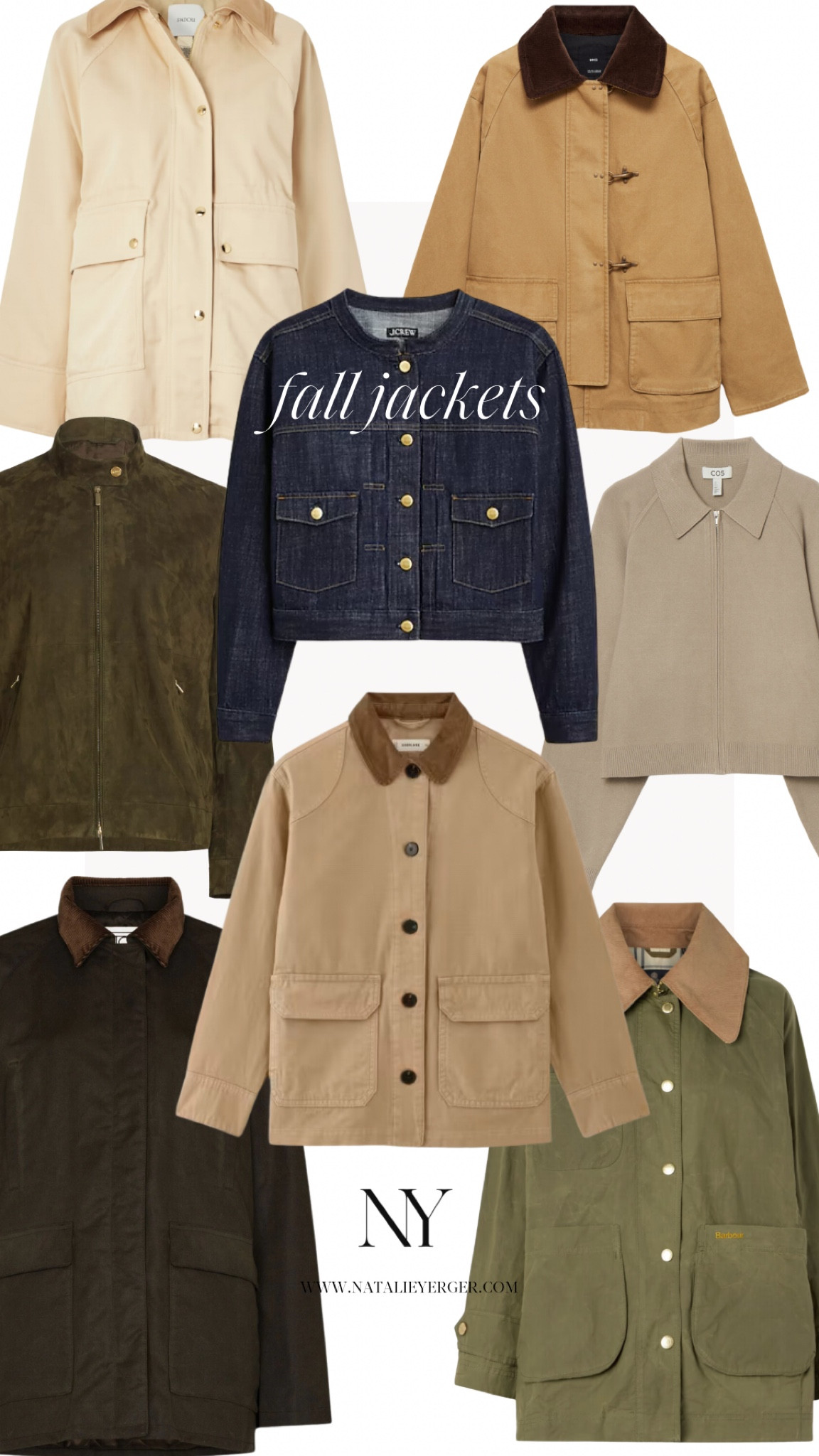 Fall layers 🍂 For now through October, I’d wear a lady jacket, a barn jacket, and an oversized denim jacket. These are favorites I’m seeing so far!

#falljacket #falllayers #fallcoat #barnjacket #corduroyjacket #falljackets #fallessentials #fallcoat #falltrends 