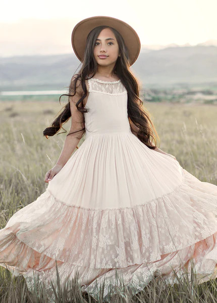 *NEW* Catrin Dress in Ecru | Joyfolie