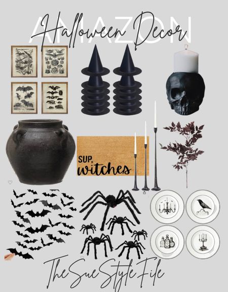 Halloween decor. Fall decor. Skeleton. Fall door mat. Halloween door mat. Bats. Witches hat

#LTKFind #LTKsalealert #LTKSale