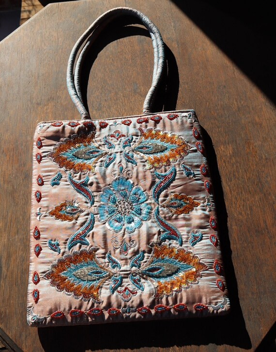 Irridescent Beaded Bag - Never Used | Etsy (US)