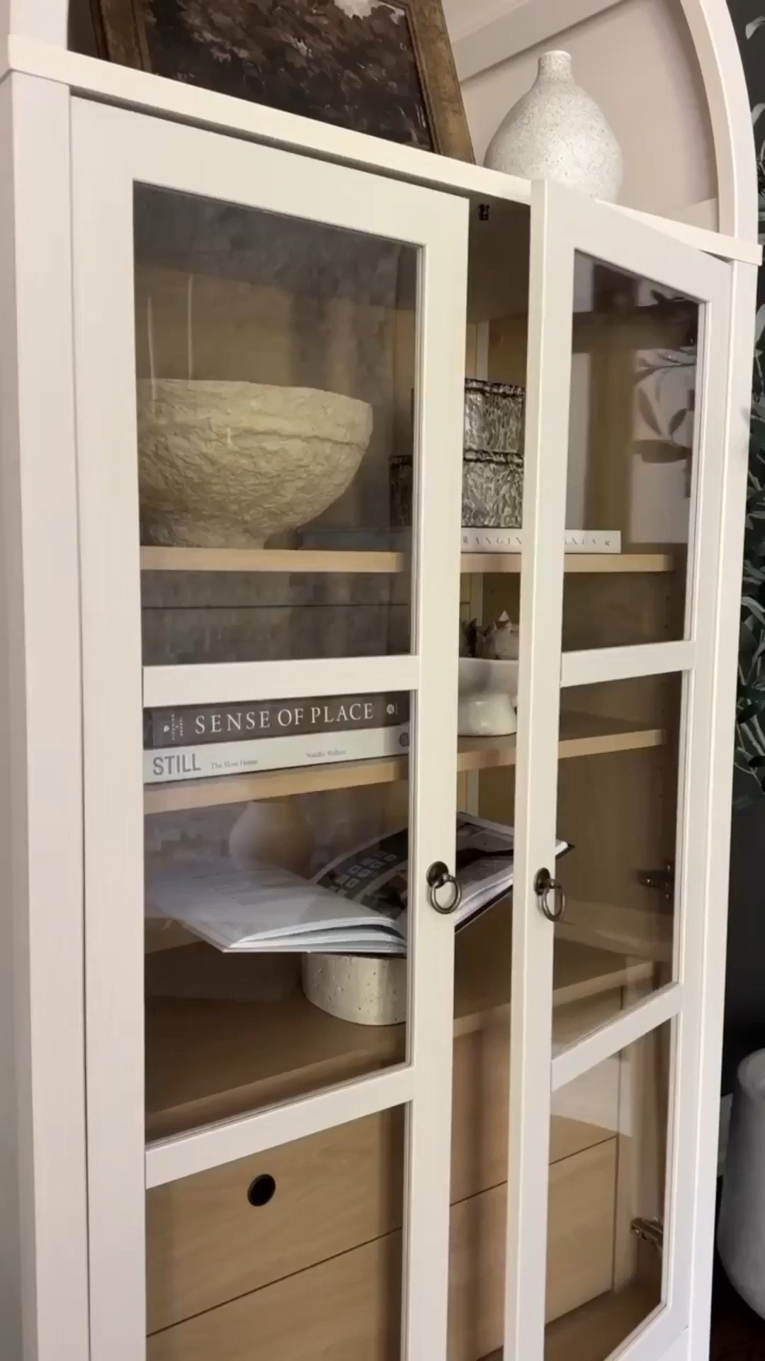 The prettiest white oak arched storage display cabinet! Pieces like this are my absolute favorite—beautiful and functional! The best part is it’s affordable and on Amazon! 

#LTKSaleAlert #LTKHome