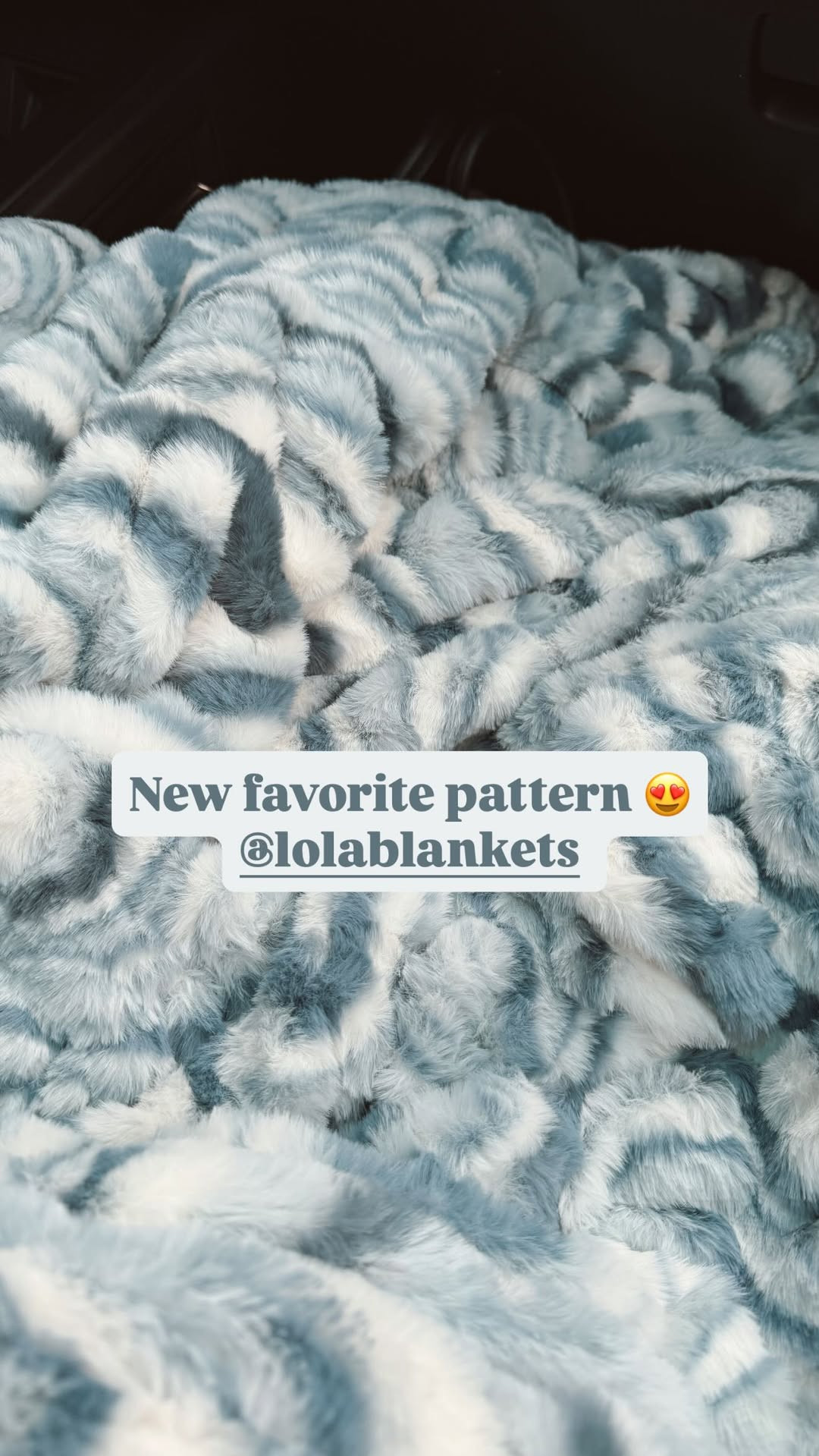 New favorite pattern from Lola blankets!🩵 

 #LTKHome